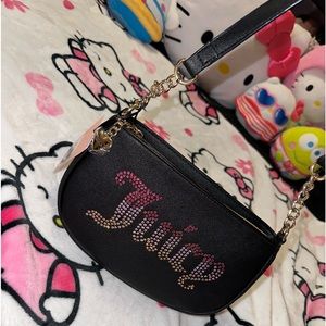 Juicy Couture Be Classic II Shoulder Bag in Liquorice